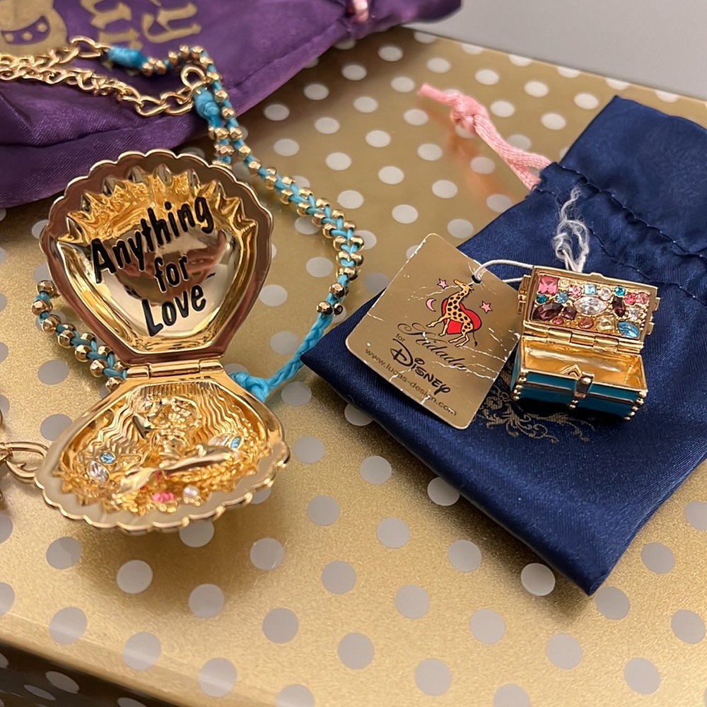 Disney Couture Bundle Ariel Little Mermaid Jewelry